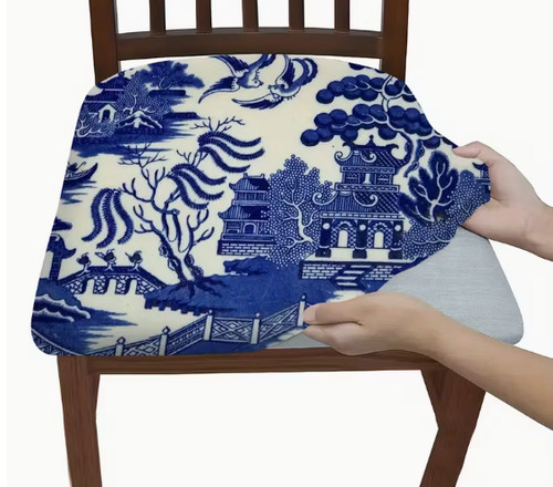 Dining chair cover 2pcs set - chair,