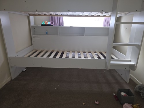 Kids bunk beds with storage - with,
