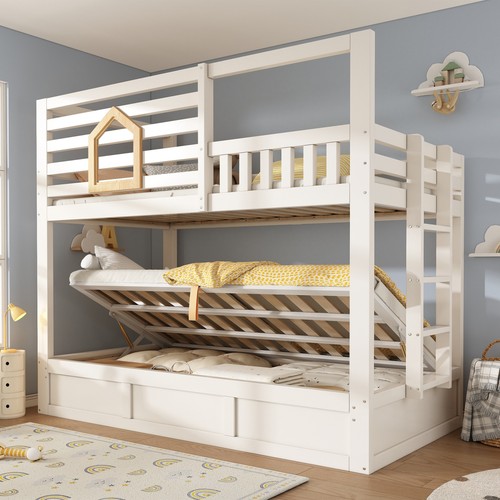 Kids bunk bed hydraulic - bed,