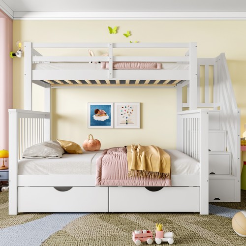 Triple bunk beds - beds,