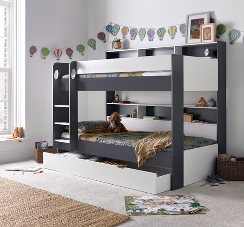 Olly grey and - and, wooden