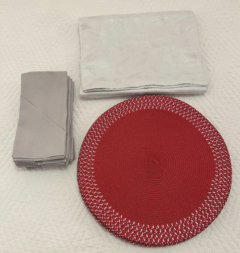 Elegant silver red holiday - elegant,