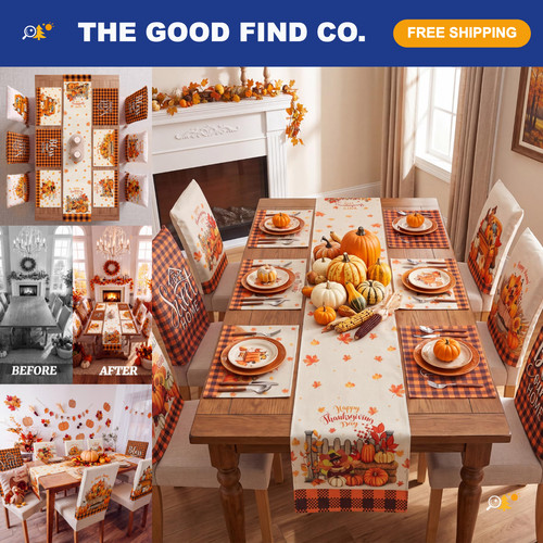 Thanksgiving table runner 13 - thanksgiving,
