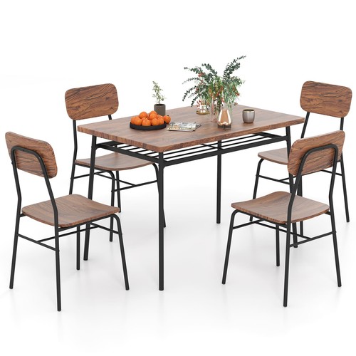 Costway 5pcs wood - costway,