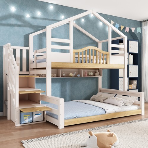 Triple bunk bed three - bunk, sleeper