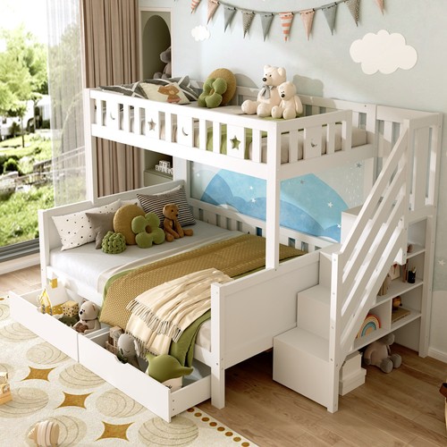 Bunk bed 4ft6 double - bed, &