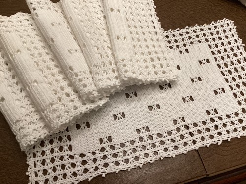 Lot white handmade open - lot,