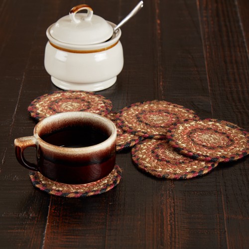 Coasters ginger spice jute - coasters,