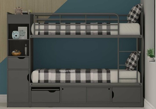Childrens bunk bed with - bunk,