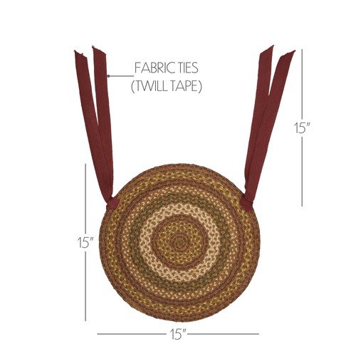 Rustic chair pad set of - chair,