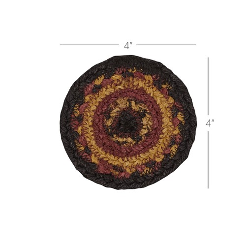 Coasters heritage farms - coasters, jute