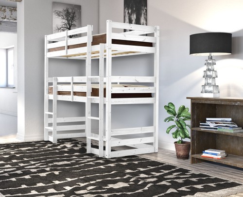 Storage pine bunk - bed,, solid