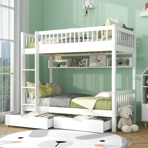 Bunk bed wooden - bunk,